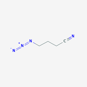 molecular formula C4H6N4 B1277302 4-Azidobutanenitrile CAS No. 21994-40-1