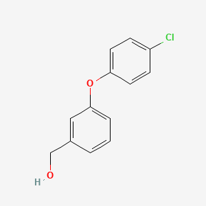 molecular formula C13H11ClO2 B1277315 [3-(4-Chlorophenoxy)phenyl]methanol CAS No. 72714-63-7