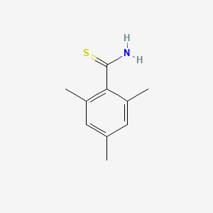 molecular formula C10H13NS B1277320 2,4,6-三甲基苯甲硫酰胺 CAS No. 57182-71-5