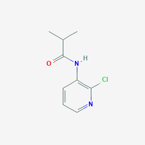molecular formula C9H11ClN2O B1277321 N-(2-Chloro-3-pyridinyl)-2-methylpropanamide CAS No. 547705-74-8