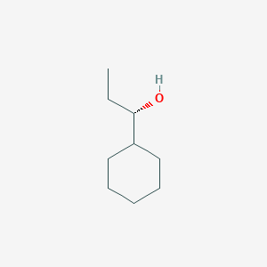 molecular formula C9H18O B12773239 (S)-1-Cyclohexyl-1-propanol CAS No. 110529-28-7