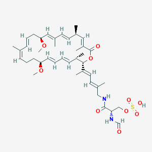 molecular formula C41H60N2O10S B12773390 Iejimalide D free acid CAS No. 780005-85-8