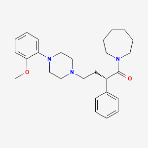 molecular formula C27H37N3O2 B12773496 3M2M8Awu8T CAS No. 142685-19-6