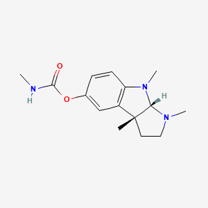 molecular formula C15H21N3O2 B12773533 (+)-Physostigmine CAS No. 29347-10-2