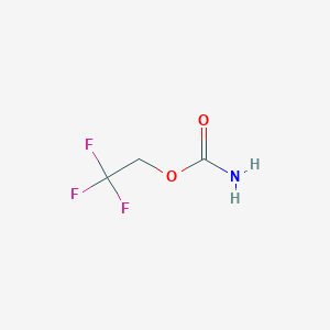 molecular formula C3H4F3NO2 B1277365 2,2,2-Trifluoroethyl carbamate CAS No. 461-37-0