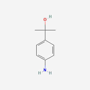molecular formula C9H13NO B1277368 2-(4-Aminophenyl)propan-2-ol CAS No. 23243-04-1