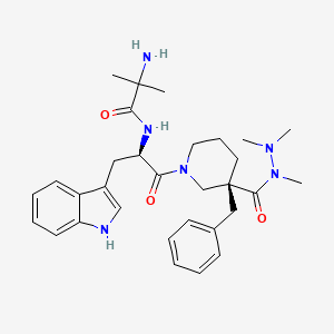 molecular formula C31H42N6O3 B1277382 Anamorelin CAS No. 249921-19-5