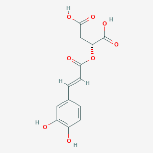 molecular formula C13H12O8 B12773851 Phaselic acid, (-)- CAS No. 423170-79-0