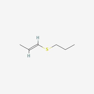 molecular formula C6H12S B1277388 1-丙烯基丙基硫醚 CAS No. 33922-70-2