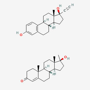 molecular formula C40H54O4 B12773913 Amliosex CAS No. 8004-01-1