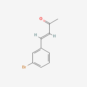 molecular formula C10H9BrO B1277393 (E)-4-(3-Bromo-phenyl)-but-3-en-2-one CAS No. 65300-30-3