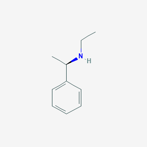 molecular formula C10H15N B12773937 (R)-(+)-N-Ethyl-N-(1-phenylethyl)amine CAS No. 70811-66-4