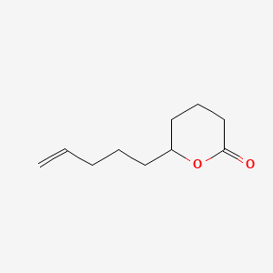 molecular formula C10H16O2 B12773958 9-Decen-5-olide CAS No. 74585-00-5