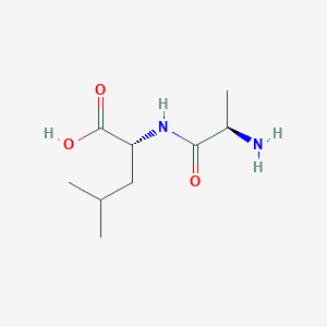 molecular formula C9H18N2O3 B1277408 H-D-Ala-D-leu-OH CAS No. 67392-69-2