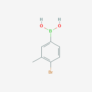 B1277413 (4-Bromo-3-methylphenyl)boronic acid CAS No. 221006-67-3