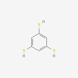 molecular formula C6H6S3 B1277419 1,3,5-Benzenetrithiol CAS No. 38004-59-0