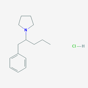 molecular formula C15H24ClN B127742 Prolintane hydrochloride CAS No. 1211-28-5