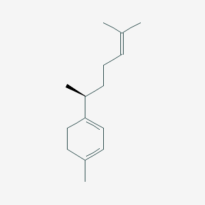 molecular formula C15H24 B12774245 1-Methyl-4-[(2S)-6-methylhept-5-en-2-yl]cyclohexa-1,3-diene CAS No. 73694-25-4