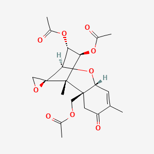 molecular formula C21H26O9 B12774271 7-Deoxynivalenol triacetate CAS No. 1930-11-6