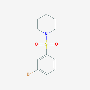 molecular formula C11H14BrNO2S B1277428 1-(3-Bromophenylsulfonyl)piperidine CAS No. 871269-12-4