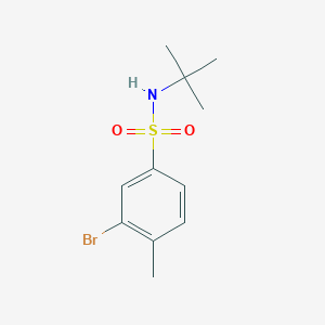 N-T-Butyl 3-bromo-4-methylbenzenesulfonamide