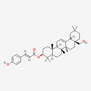 molecular formula C39H56O4 B12774409 3-O-(E)-Coumaroylerythrodiol CAS No. 113476-64-5