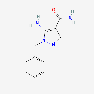 5-amino-1-benzyl-1H-pyrazole-4-carboxamide
