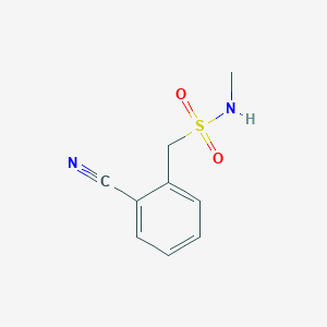 1-(2-cyanophenyl)-N-methylmethanesulfonamide