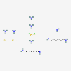 molecular formula C12H50Cl2N10Pt3+4 B12774651 Triplatin CAS No. 172902-99-7