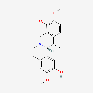 molecular formula C21H25NO4 B12774691 Isocorybulbine CAS No. 22672-74-8