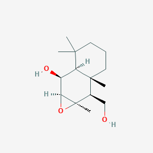 molecular formula C15H26O3 B12774749 Uvidin C CAS No. 74635-85-1