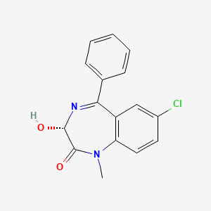 molecular formula C16H13ClN2O2 B12774851 (S)-Temazepam CAS No. 52432-56-1