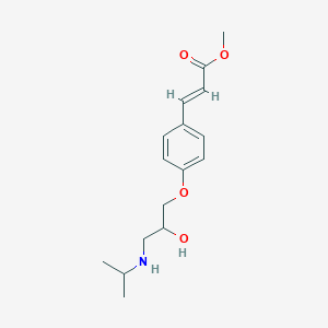 molecular formula C16H23NO4 B12774887 Kkw5E9UE22 CAS No. 29122-72-3