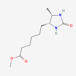 molecular formula C11H20N2O3 B12774917 Desthiobiotin methyl ester CAS No. 6020-51-5