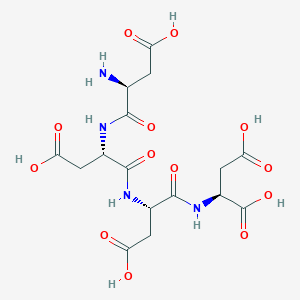 molecular formula C16H22N4O13 B1277492 H-Asp-asp-asp-asp-OH 