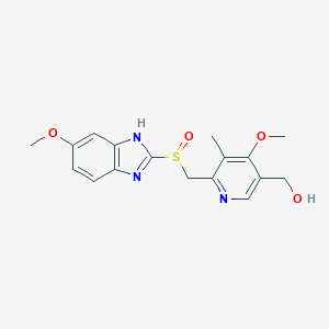 molecular formula C17H19N3O4S B127751 Hydroxyomeprazole CAS No. 92340-57-3
