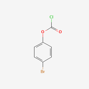 molecular formula C7H4BrClO2 B1277512 4-Bromophenyl chloroformate CAS No. 7693-44-9