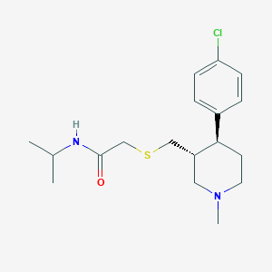 molecular formula C18H27ClN2OS B12775153 Gyt6acy5JL CAS No. 807342-16-1