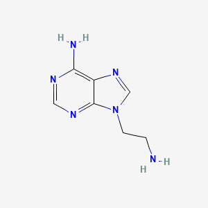 molecular formula C7H10N6 B1277519 9H-Purine-9-ethanamine, 6-amino- CAS No. 40293-19-4