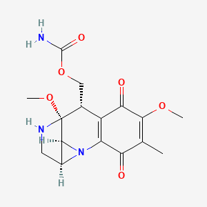 molecular formula C16H19N3O6 B12775224 Isomitomycin A CAS No. 91917-64-5