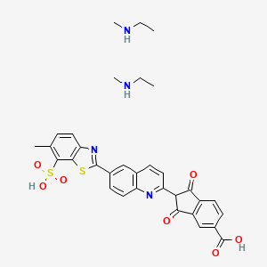 molecular formula C33H34N4O7S2 B12775278 Einecs 269-693-7 CAS No. 68310-05-4