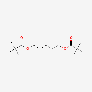 molecular formula C16H30O4 B12775348 Methylpentanediol dineopentanoate CAS No. 762268-77-9