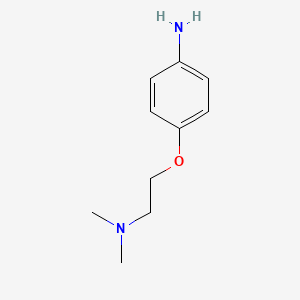 molecular formula C10H16N2O B1277548 4-[2-(Dimethylamino)ethoxy]aniline CAS No. 62345-76-0