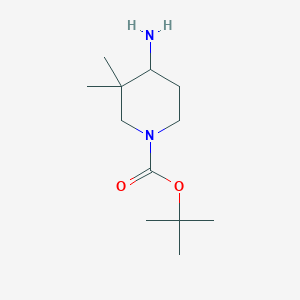 Tert-butyl 4-amino-3,3-dimethylpiperidine-1-carboxylate