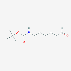 molecular formula C11H21NO3 B1277573 tert-Butyl 6-oxohexylcarbamate CAS No. 80860-42-0