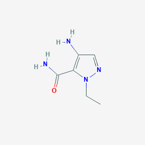 4-Amino-2-ethyl-2H-pyrazole-3-carboxylic acid amide