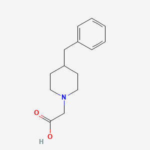 molecular formula C14H19NO2 B1277609 (4-Benzyl-piperidin-1-yl)-acetic acid CAS No. 438634-64-1