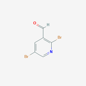 molecular formula C6H3Br2NO B1277652 2,5-Dibromonicotinaldehyde CAS No. 852181-11-4