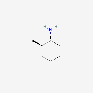 molecular formula C7H15N B1277676 Trans-2-methylcyclohexylamine CAS No. 931-10-2