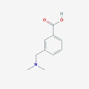 molecular formula C10H13NO2 B127768 3-((二甲氨基)甲基)苯甲酸 CAS No. 155412-73-0